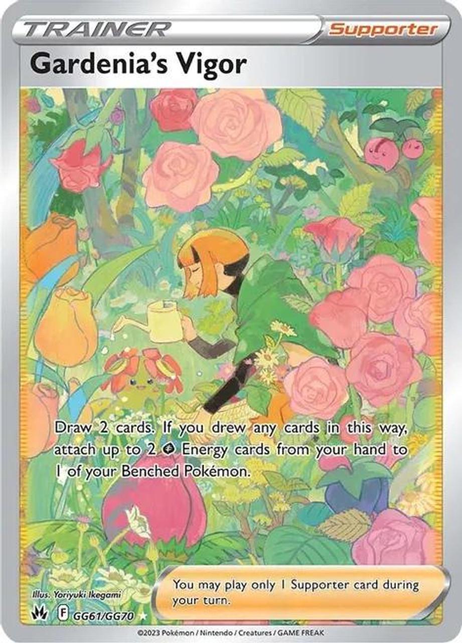 Crown Zenith Gardenia's Vigor Pokémon card